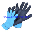 Doublure en acrylique à 7 verres, extra large épais Terry tricoté et brossé, revêtement latex, revêtement complet, gants de sécurité pour finition en mousse